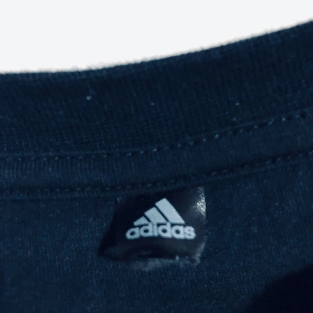 Adidas Black and White Long Sleeve Tee - Picture 5 of 9